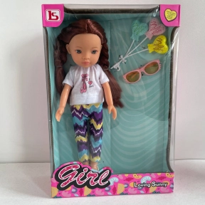 Лялька з аксесуарами, розмір 33см