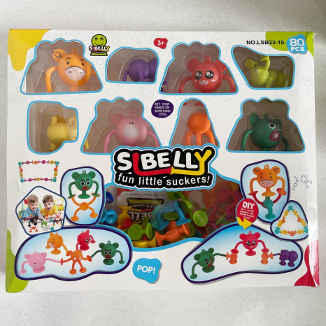 Конструктор "Стикізи", Малюки, 80 дет