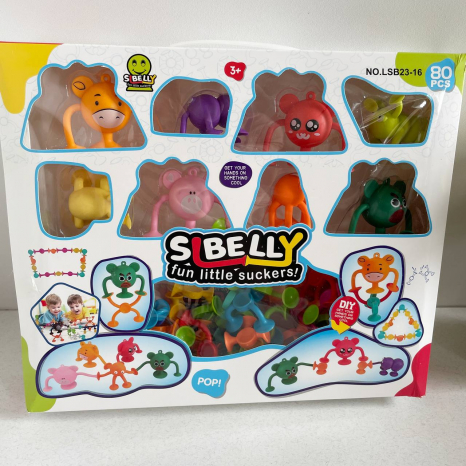 Конструктор "Стикізи", Малюки, 80 дет