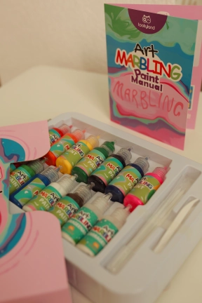 Набір дитячої творчості: малювання на воді 12 кольорів Tooky Land (укр інструкція) LT150