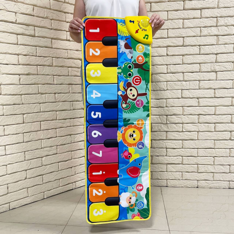 Интерактивный музыкальный коврик пианино Животные LYB123-2