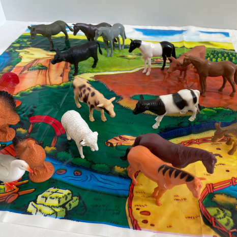 Набір іграшкових свійських тварин 20 шт HU M 0255 U/R