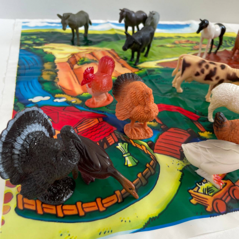 Набір іграшкових свійських тварин 20 шт HU M 0255 U/R