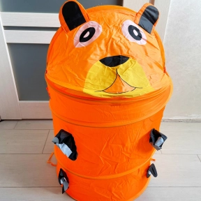 Кошик для іграшок у формі діжки - тваринки Ведмідь