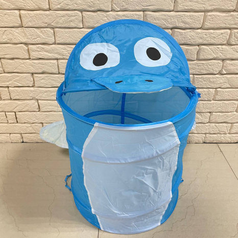 Корзина для игрушек в форме бочки - животного Акула,  M 0282