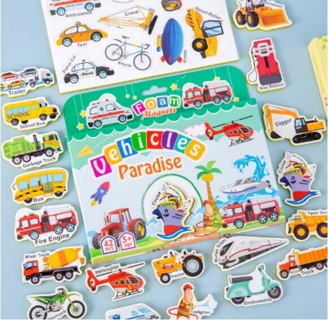 Мягкие магниты "Транспорт", 42 элемента M 50544