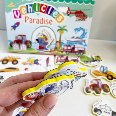 Мягкие магниты "Транспорт", 42 элемента M 50544