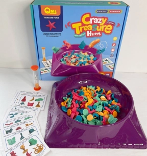 Настольная развивающая игра Crazy Treasure Hunt Поиск сокровищ