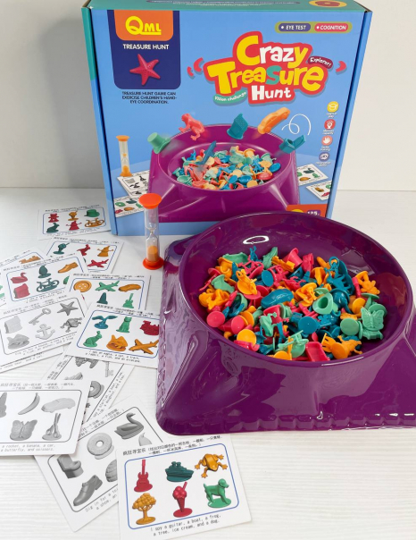 Настільна розвиваюча гра  Crazy Treasure Hunt Пошук скарбів