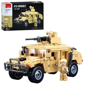Пластиковый конструктор Военная машина 265 деталей SLUBAN M38-B0837