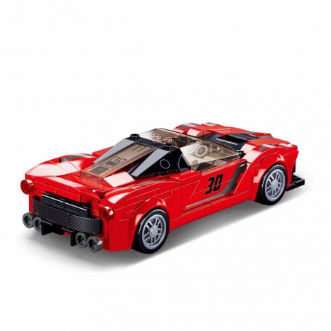 Конструктор SLUBAN "Model Bricks": Гоночна машина, 262 дет M38-B0955