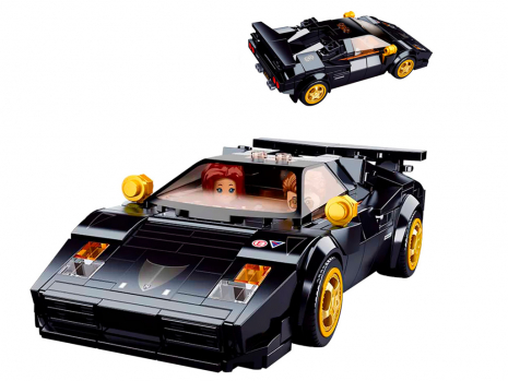 Пластиковий конструктор машинка 1:32 254 деталі SLUBAN M38-B1098