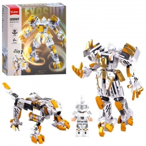 Конструктор SLUBAN M38-B1276 2в1 (робот, животное), фигурка, 254 дет