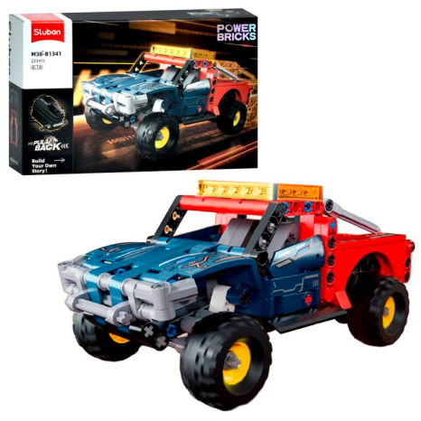 Пластиковий конструктор Джип 223 деталей