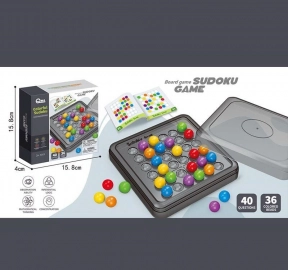 Логическая игра - головоломка Цветное судоку M 8 D (36 шариков, 40 заданий)