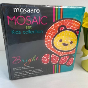 Набір для творчості Mosaaro (укр)  Vladi Toys Лев з пластиковою мозаїкою