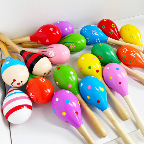 Дерев'яна іграшка Маракас (великий)