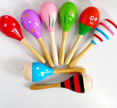 Дерев'яна іграшка Маракас (великий)