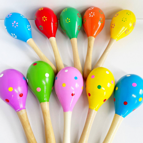 Дерев'яна іграшка Маракас (великий)