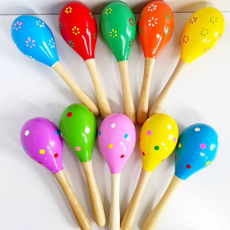 Дерев'яна іграшка Маракас (великий)