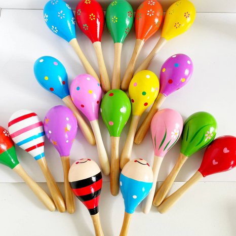 Дерев'яна іграшка Маракас (великий)