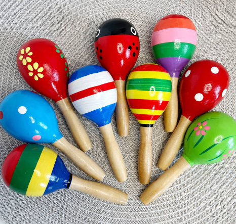 Деревянная игрушка Маракас (средний)