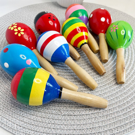 Деревянная игрушка Маракас (средний)