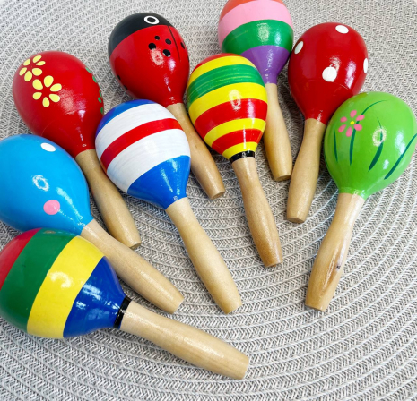 Деревянная игрушка Маракас (средний)