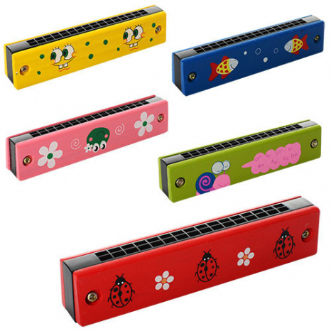 Дерев'яна Губна гармошка в асортименті