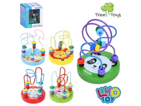 Дерев'яна іграшка лабiринт MD 0810 на дроті