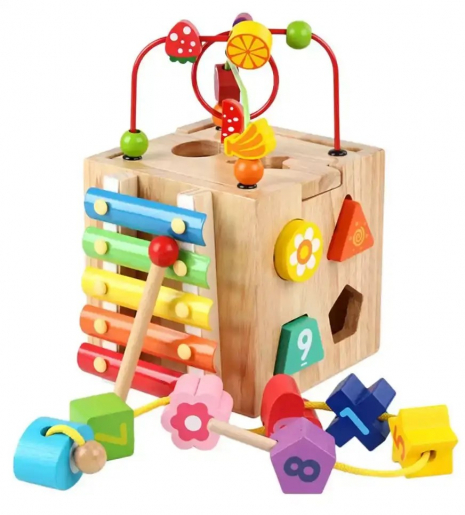 Деревянная игрушка Центр развивающий MD 0821