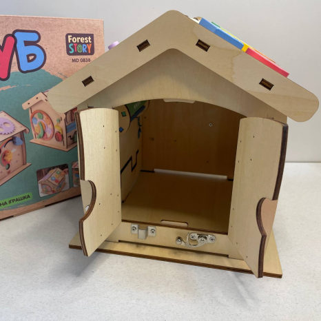 Дитячий розвиваючий Бізікуб будиночок MD 0838
