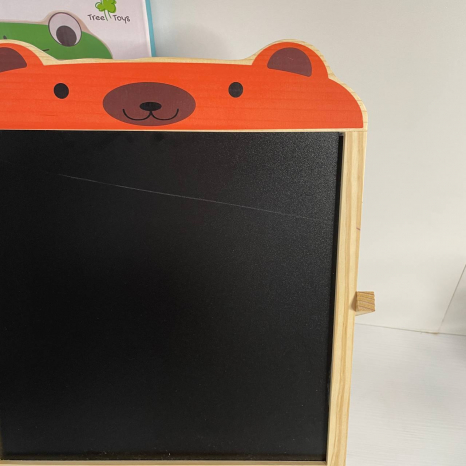 УЦІНКА!!! Мольберт настільний, дерев'яна магнітна дошка для малювання
