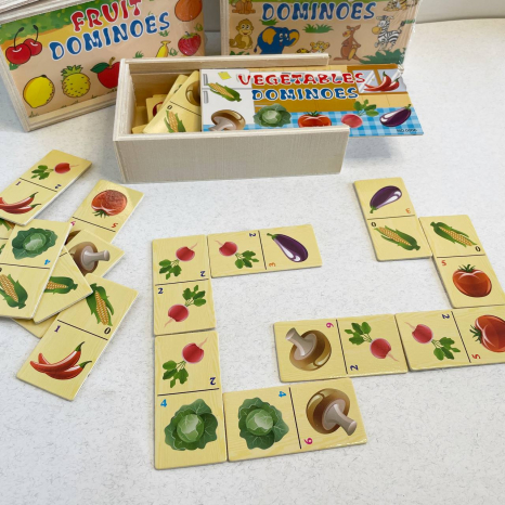 Дерев'яне дитяче доміно в пеналі MD 1357