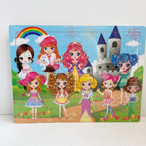 Дерев'яна іграшка Пазли MD 1996 60дет,мікс видів(тварини,казки,транспорт,морські мешканці)кул.,30-22