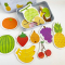 Картонні пазли Фрукти (половинки)