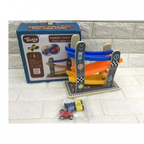 Швидкісний дерев'яний автотрек. MD 2646