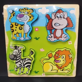 Дерев'яна рамка - вкладка Дикі тварини, MD 2651