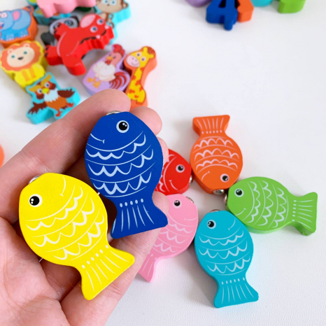 Дерев'яна розвиваюча іграшка дошка Монтесорі Розумники  MD 2901