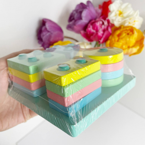 Деревянная игрушка Геометрический логический сортер (Геометрика), MD 2907