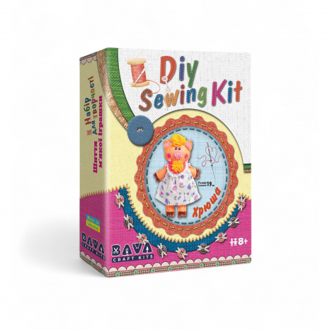 Набор для творчества "Шитье мягкой игрушки "Хрюша" МИ-004