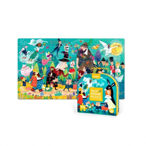 Пазл Казковий парад у валізці 104 ел. 3098 Mideer