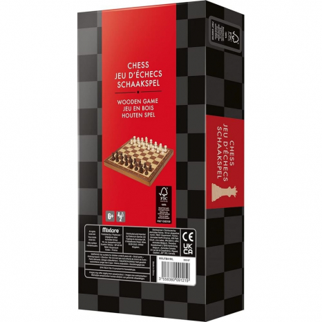 Гра настільна Шахи дерев'яні у складаній скриньці Asmodee MIXJTB01ML