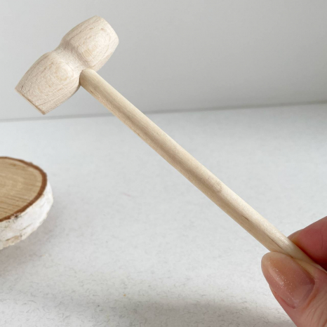 Дерев'яний молоточок для ігор