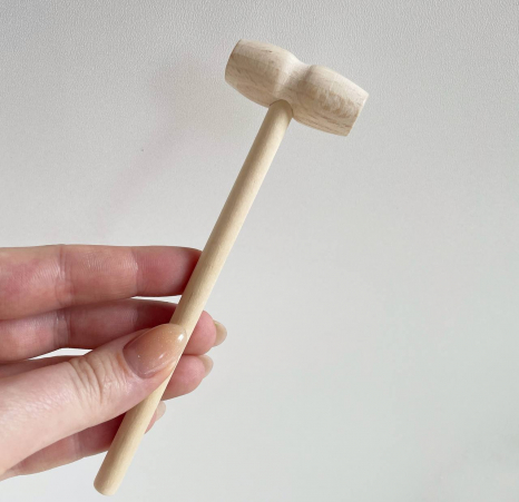 Дерев'яний молоточок для ігор