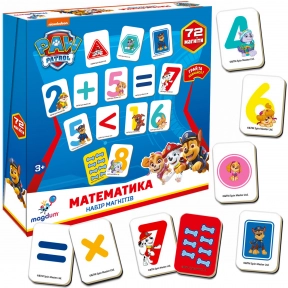 Набор магнитов Щенячий  патруль. Математика (цифры) Magdum ML 4034-11