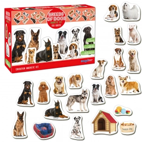 Набір магнітів "Породи собак", Magdum, ML4031-20EN