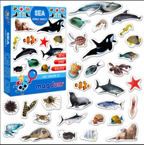 Набір магнітів  "Морські фото" ML4031-28 EN