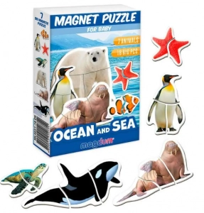 Магнітні пазли “Ocean and Sea" Magdum. ML4031-35 EN