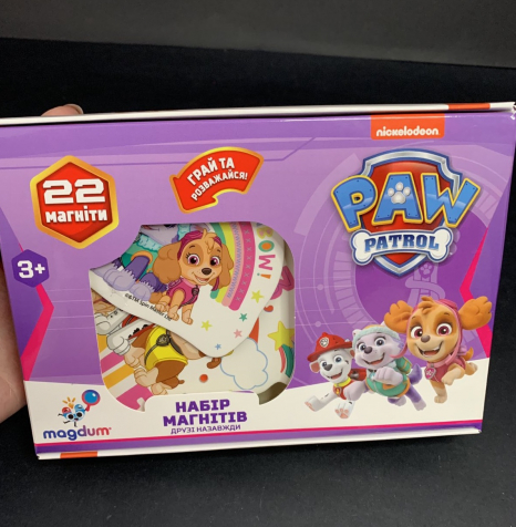 Набір магнітів Щенячий патруль "Друзі назавжди", ML4034-03